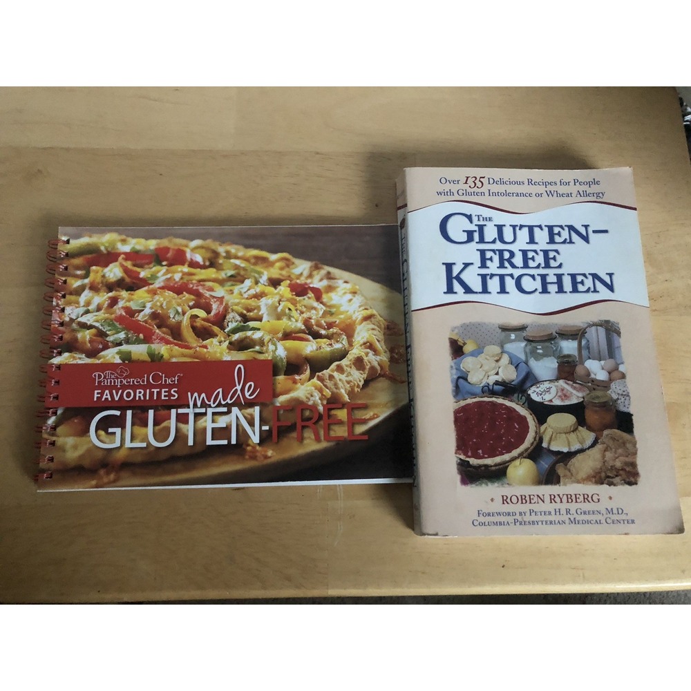 Gluten free cookbooks, The Pampered Chef Made Gluten F & The Gluten Free Kitchen